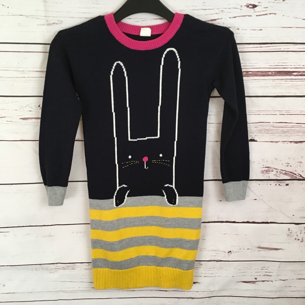 Gap Girls Bunny Sweater Dress